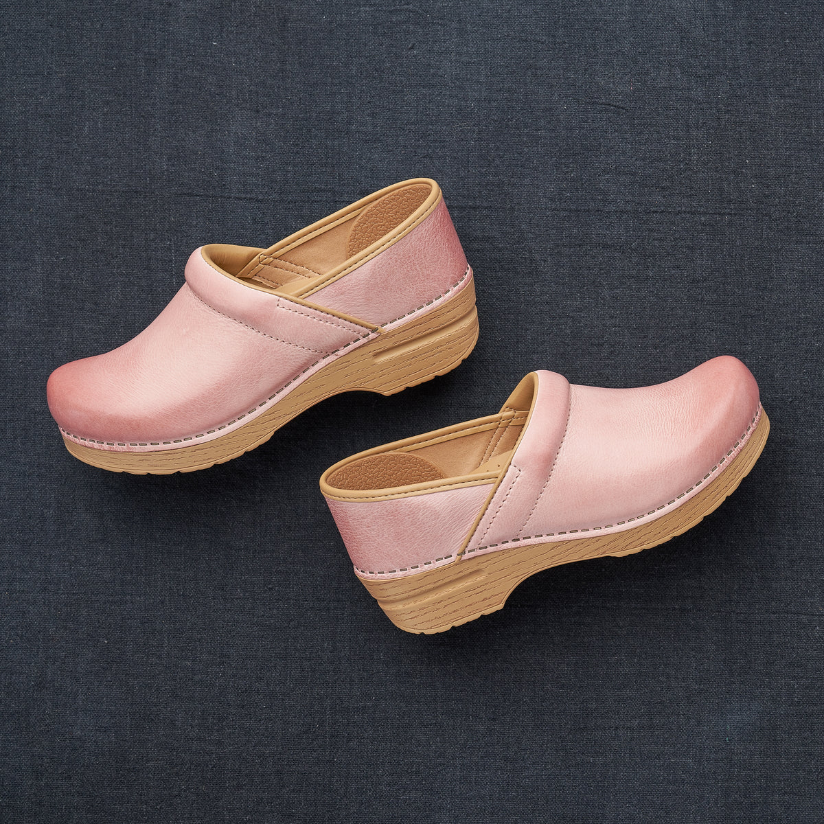 Professional Pink Milled Burnished | Dansko Top Pick