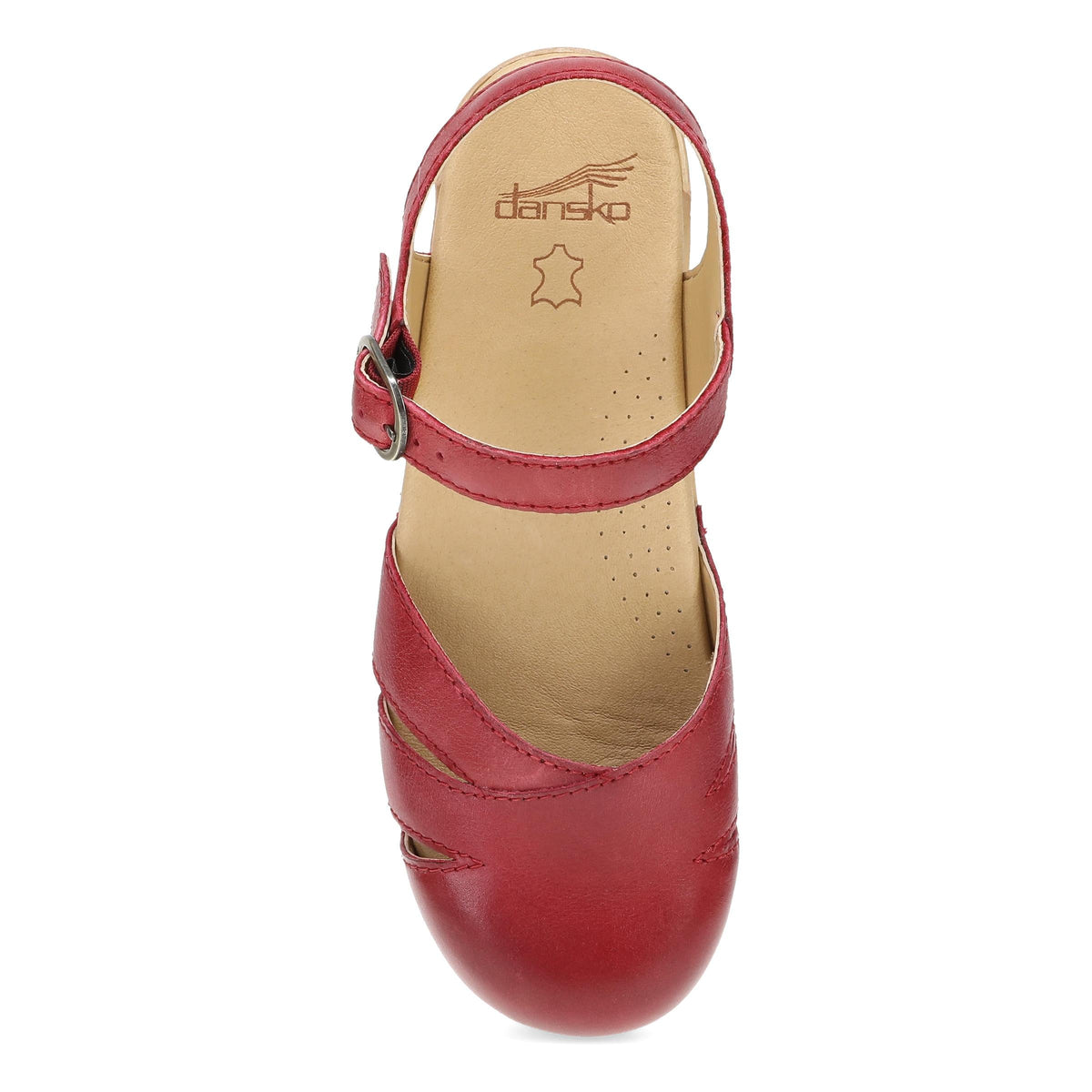 Margreta Red Burnished Nubuck | Dansko Trending