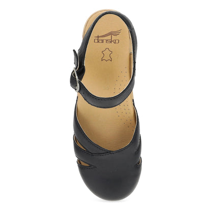 Margreta Black Leather | Dansko Premium