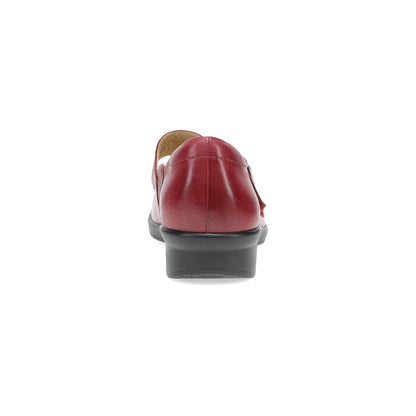 Collette Red Burnished Nubuck | Dansko Great Value