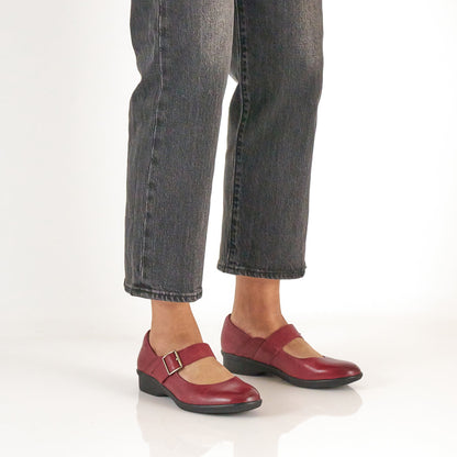 Collette Red Burnished Nubuck | Dansko Great Value