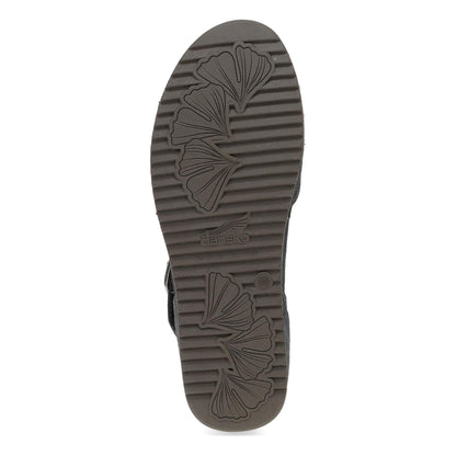 Mae Charcoal Embroidered Suede | Dansko Top Pick