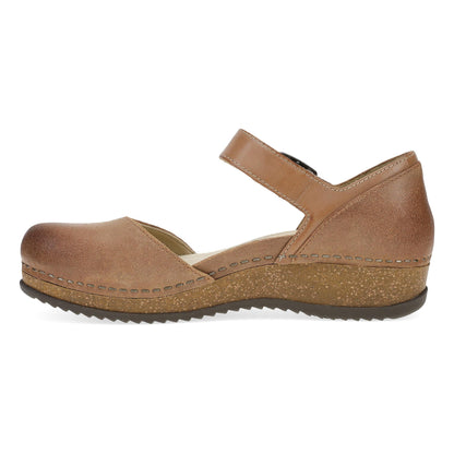 Mae Tan Burnished Suede | Dansko Smart Buy