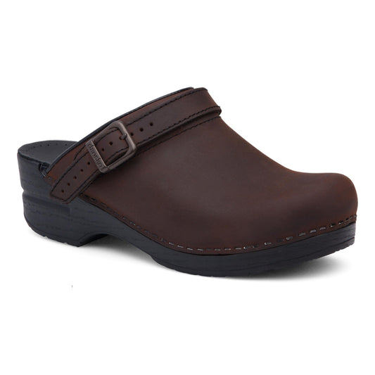 Ingrid Antique Brown/Black | Dansko Featured