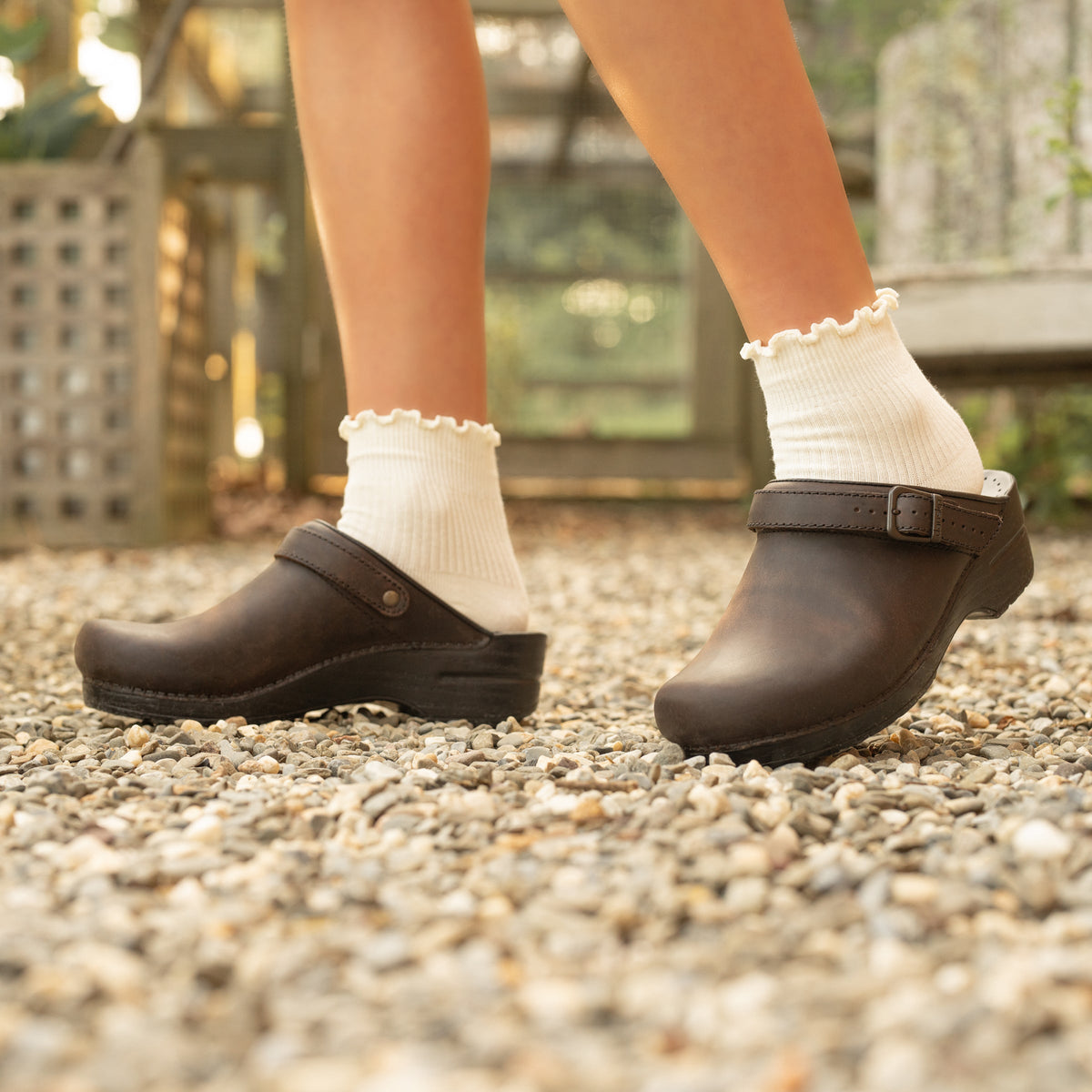 Ingrid Antique Brown/Black | Dansko Featured