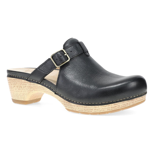 Leandra Black Leather | Dansko Premium