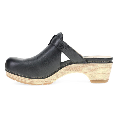 Leandra Black Leather | Dansko Premium