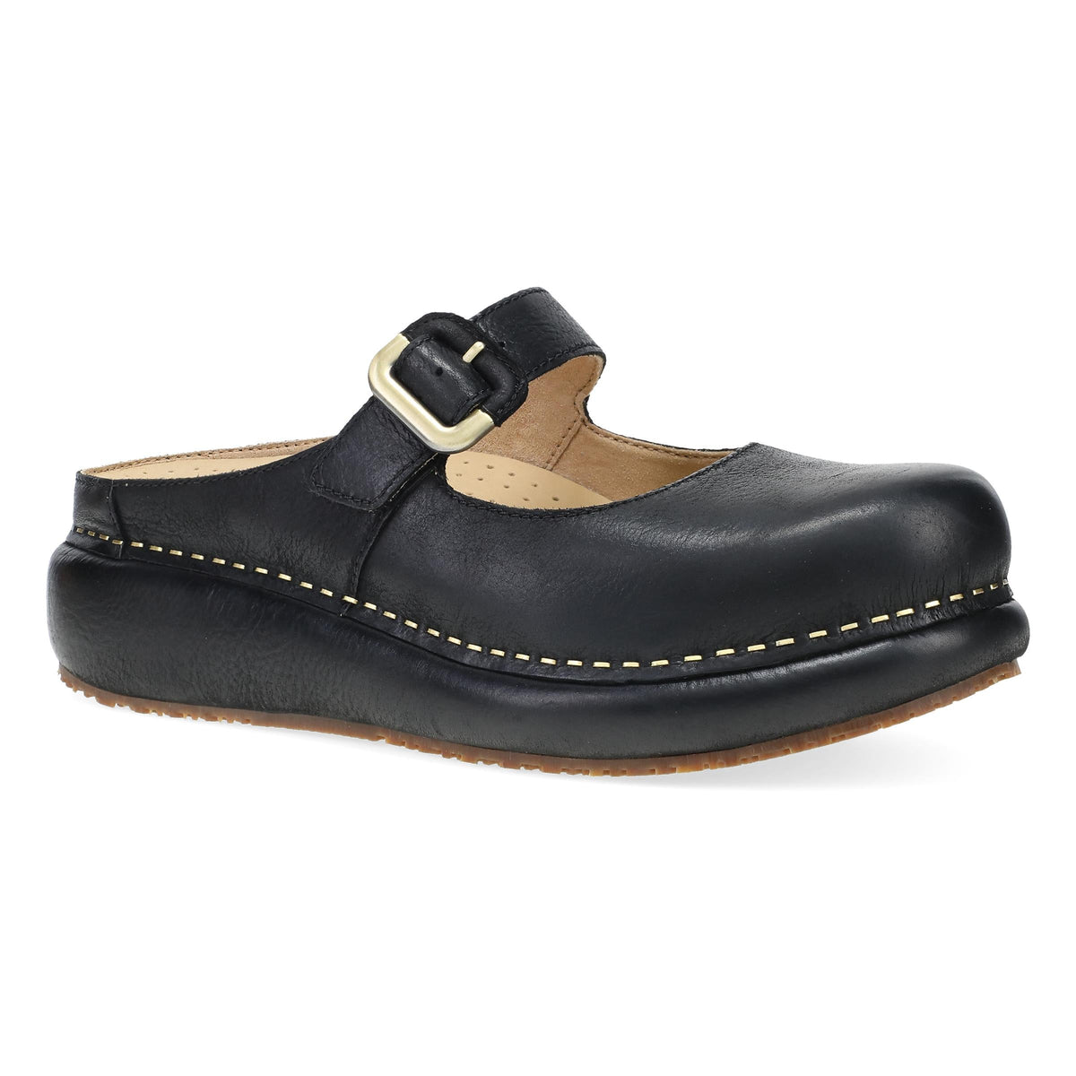 Kimberly Black Leather | Dansko Popular