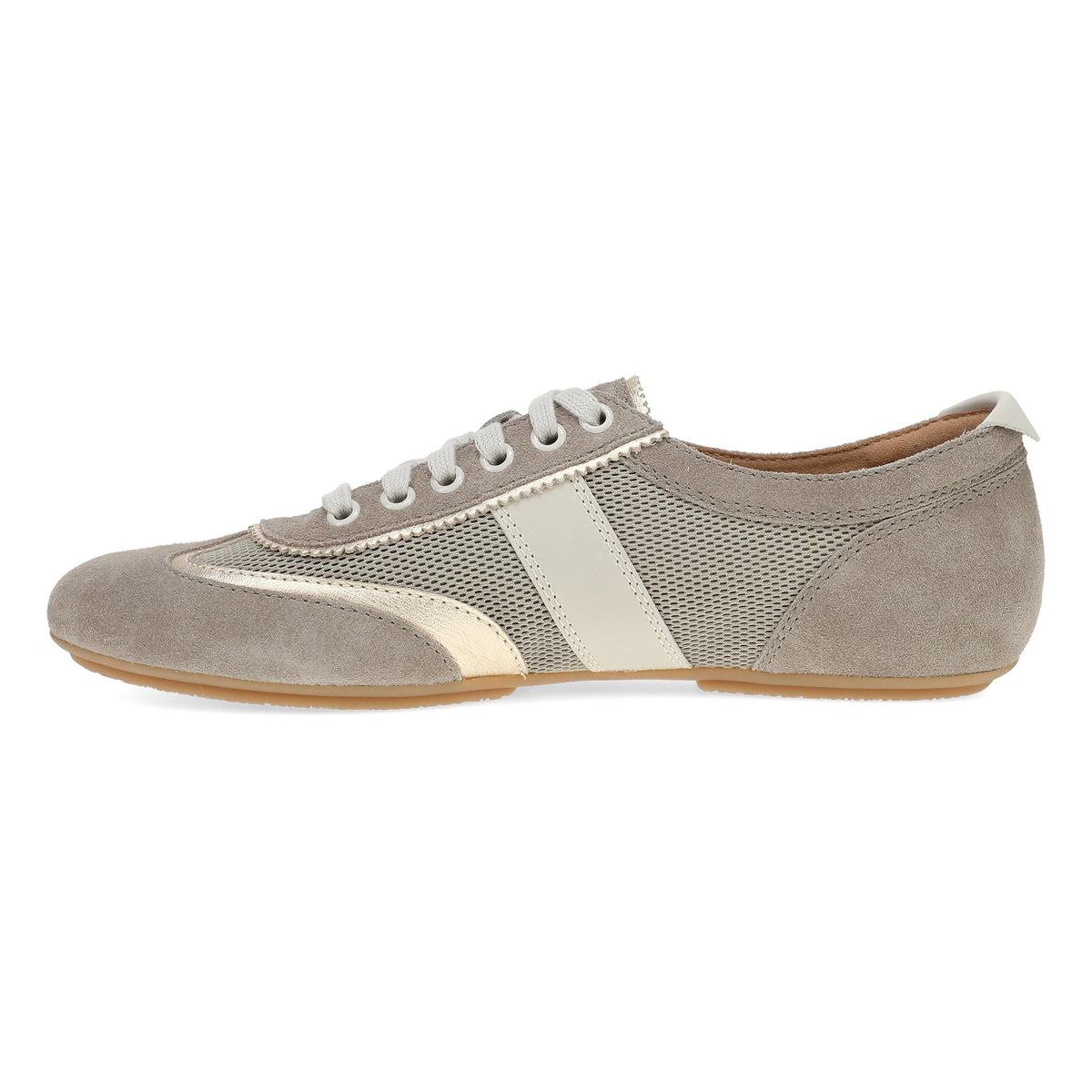 Milana Taupe/Gold Suede | Dansko Trusted