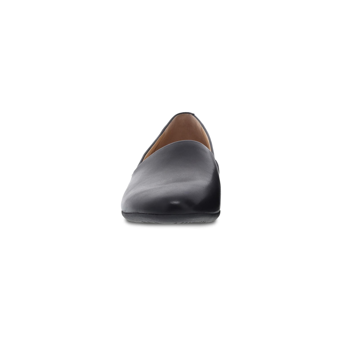 Larisa Wide Black Milled Nappa | Dansko New