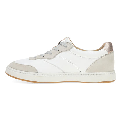Josey White/Rose Gold Nappa | Dansko Popular