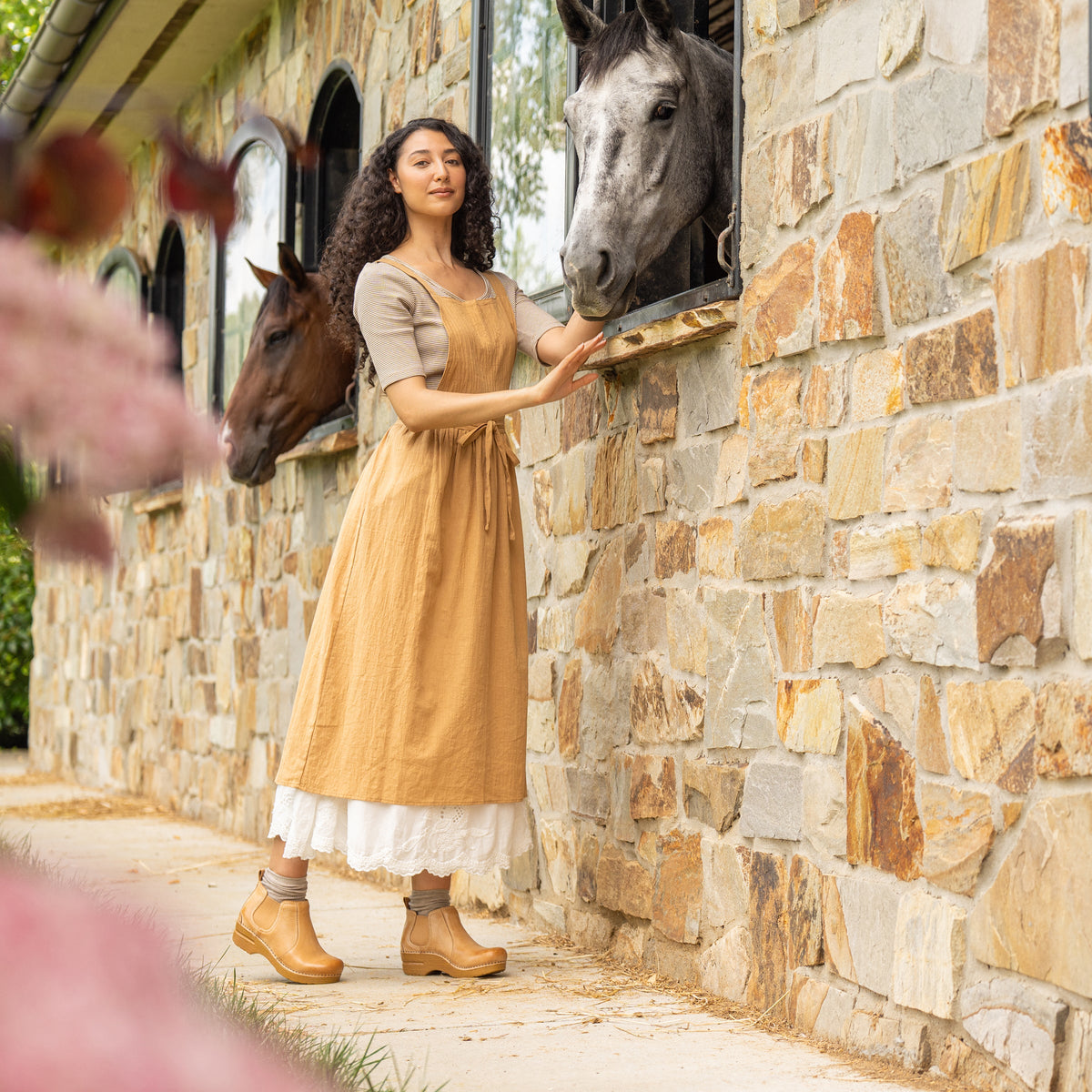 Frankie Honey Distressed | Dansko Featured