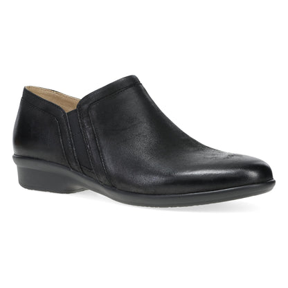 Cheryl Wide Black Burnished Nubuck | Dansko Featured