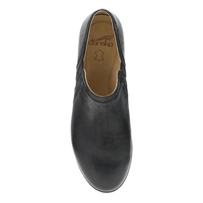 Cheryl Wide Black Burnished Nubuck | Dansko Featured