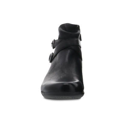 Faithe Black Burnished Nubuck | Dansko Signature