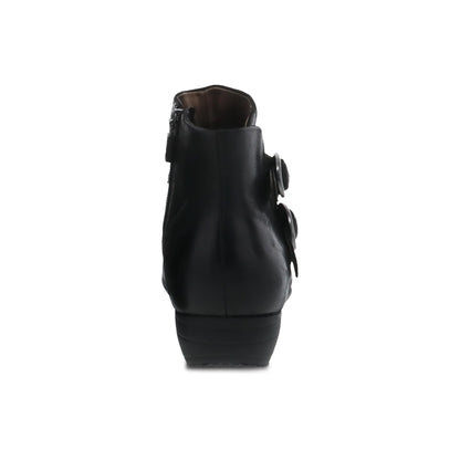 Faithe Black Burnished Nubuck | Dansko Signature
