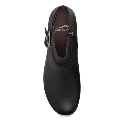 Faithe Black Burnished Nubuck | Dansko Signature