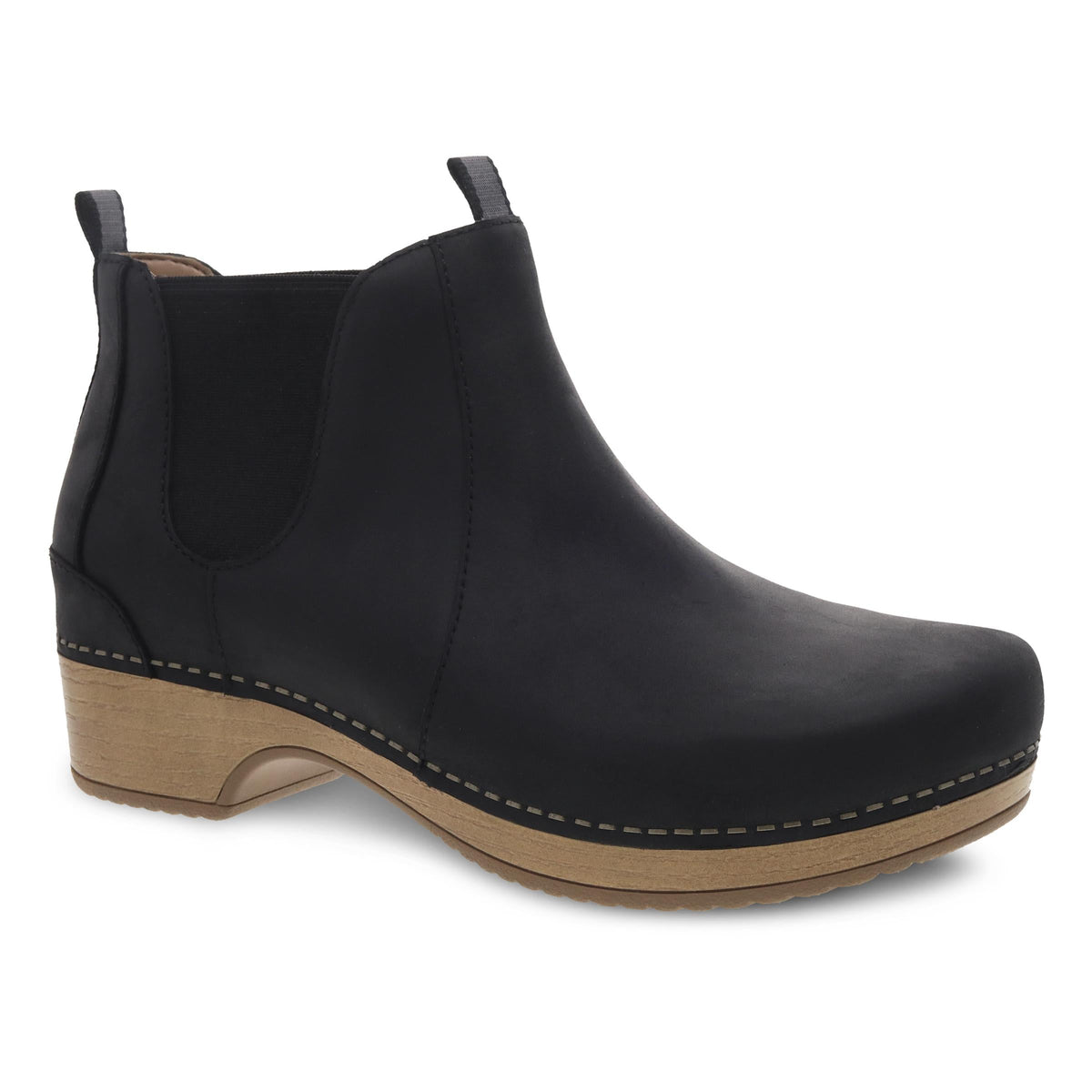 Becka Black Oiled Pull Up | Dansko Customer Favorite