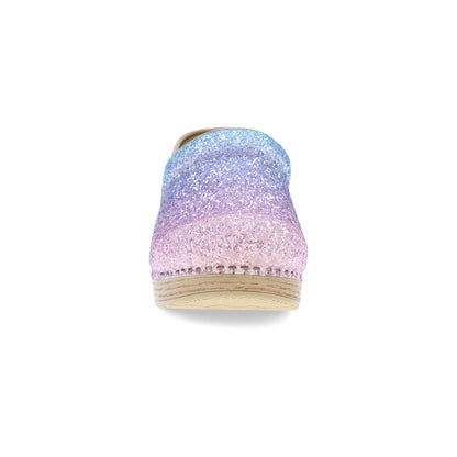 Wide Pro Pastel Rainbow Glitter | Dansko New