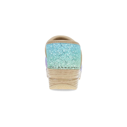 Wide Pro Pastel Rainbow Glitter | Dansko New