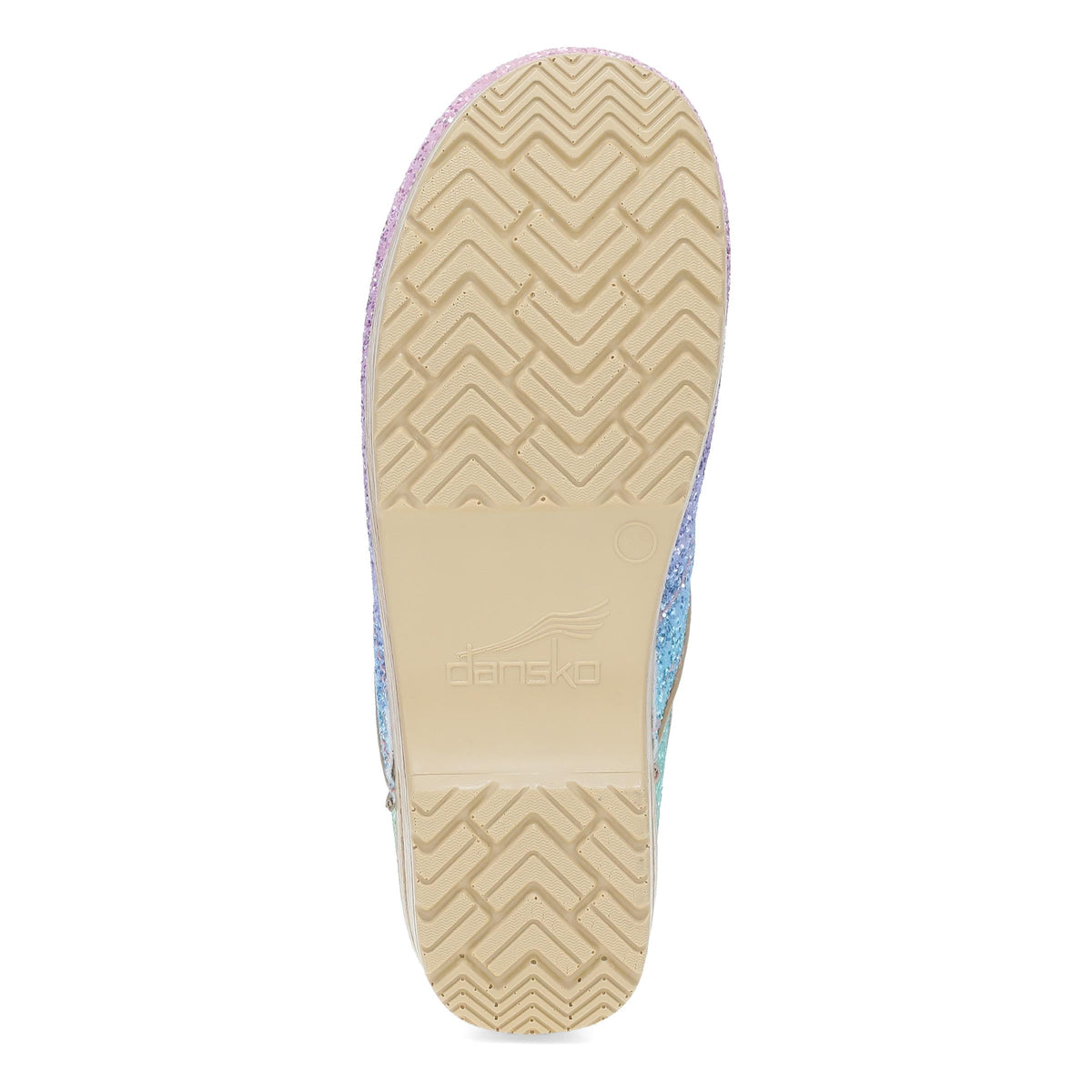 Wide Pro Pastel Rainbow Glitter | Dansko New