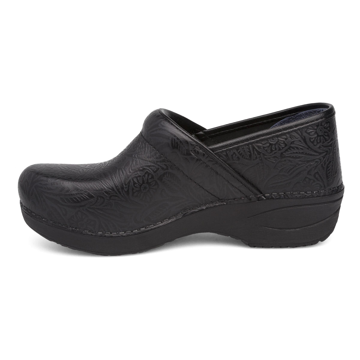 Wide XP 2.0 Black Floral Tooled | Dansko Essential