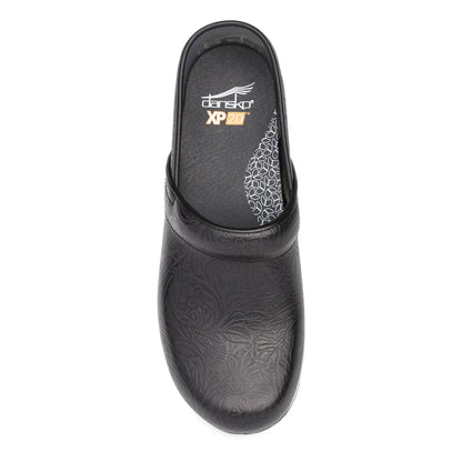 Wide XP 2.0 Black Floral Tooled | Dansko Essential