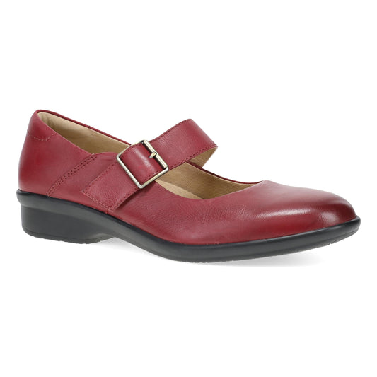 Collette Wide Red Burnished Nubuck | Dansko Hot Sale