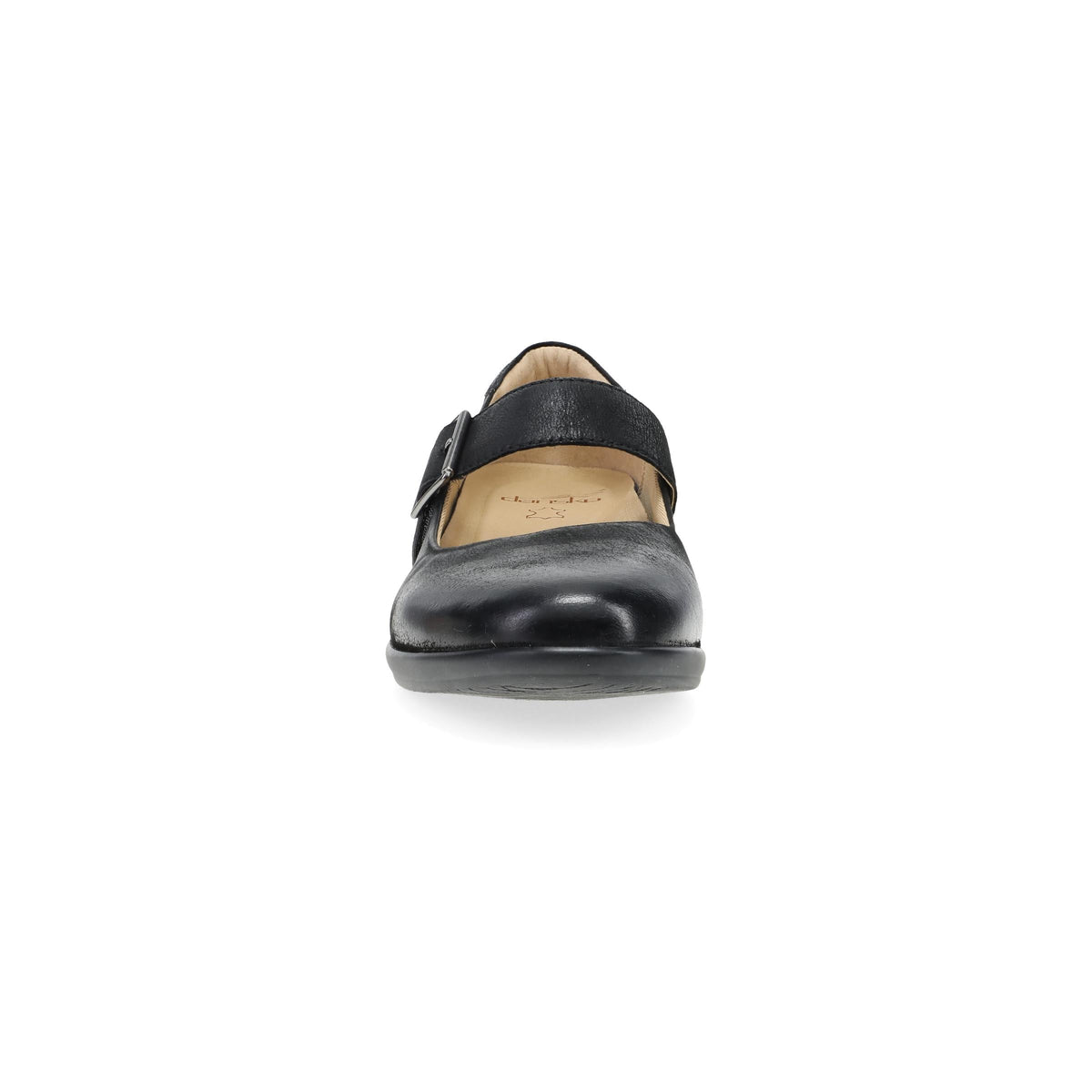 Collette Wide Black Burnished Nubuck | Dansko Top Pick