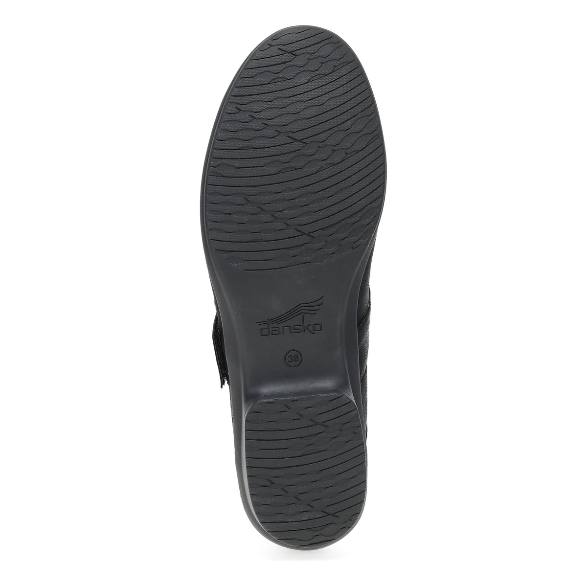 Collette Wide Black Burnished Nubuck | Dansko Top Pick