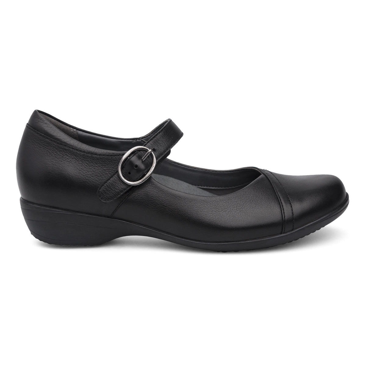 Fawna Wide Black Milled Nappa | Dansko Smart Buy