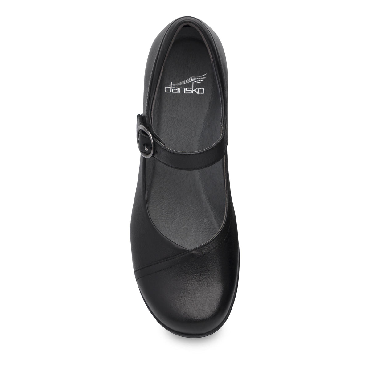 Fawna Wide Black Milled Nappa | Dansko Smart Buy