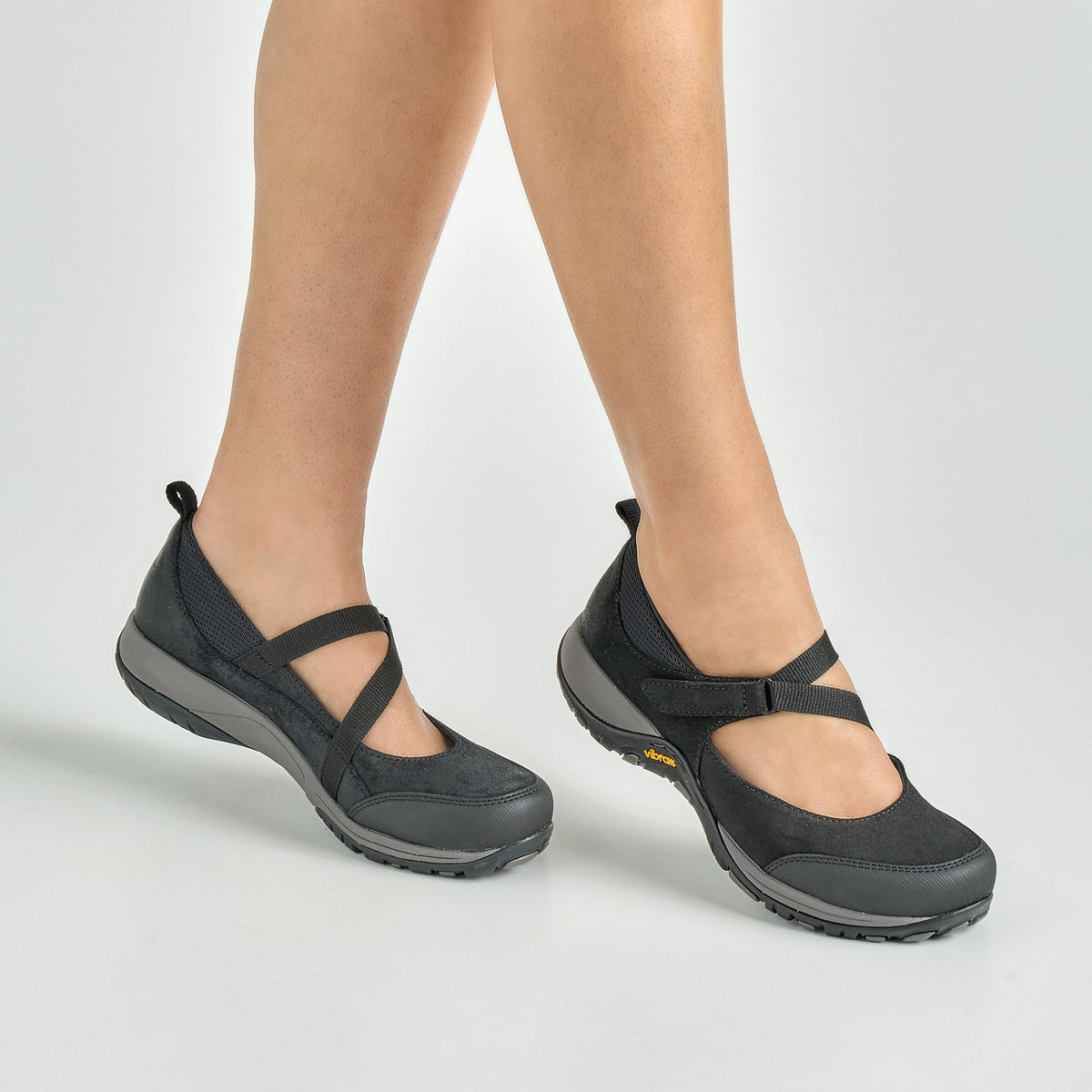 Primrose Black Burnished Suede | Dansko Everyday