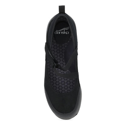 Primrose Black Burnished Suede | Dansko Everyday