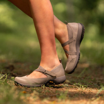 Primrose Taupe Burnished Suede | Dansko Classic