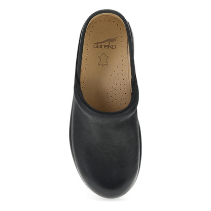 Platform Pro Black Burnished Nubuck | Dansko Signature