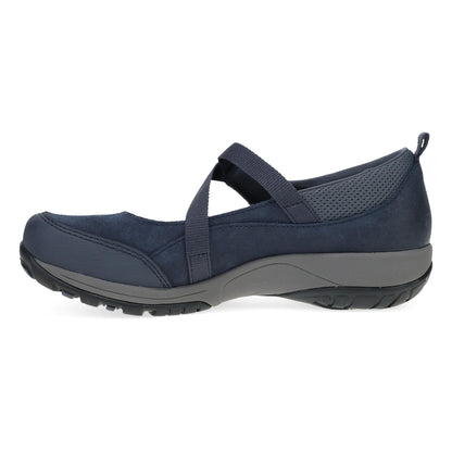 Primrose Navy Burnished Suede | Dansko Best Seller