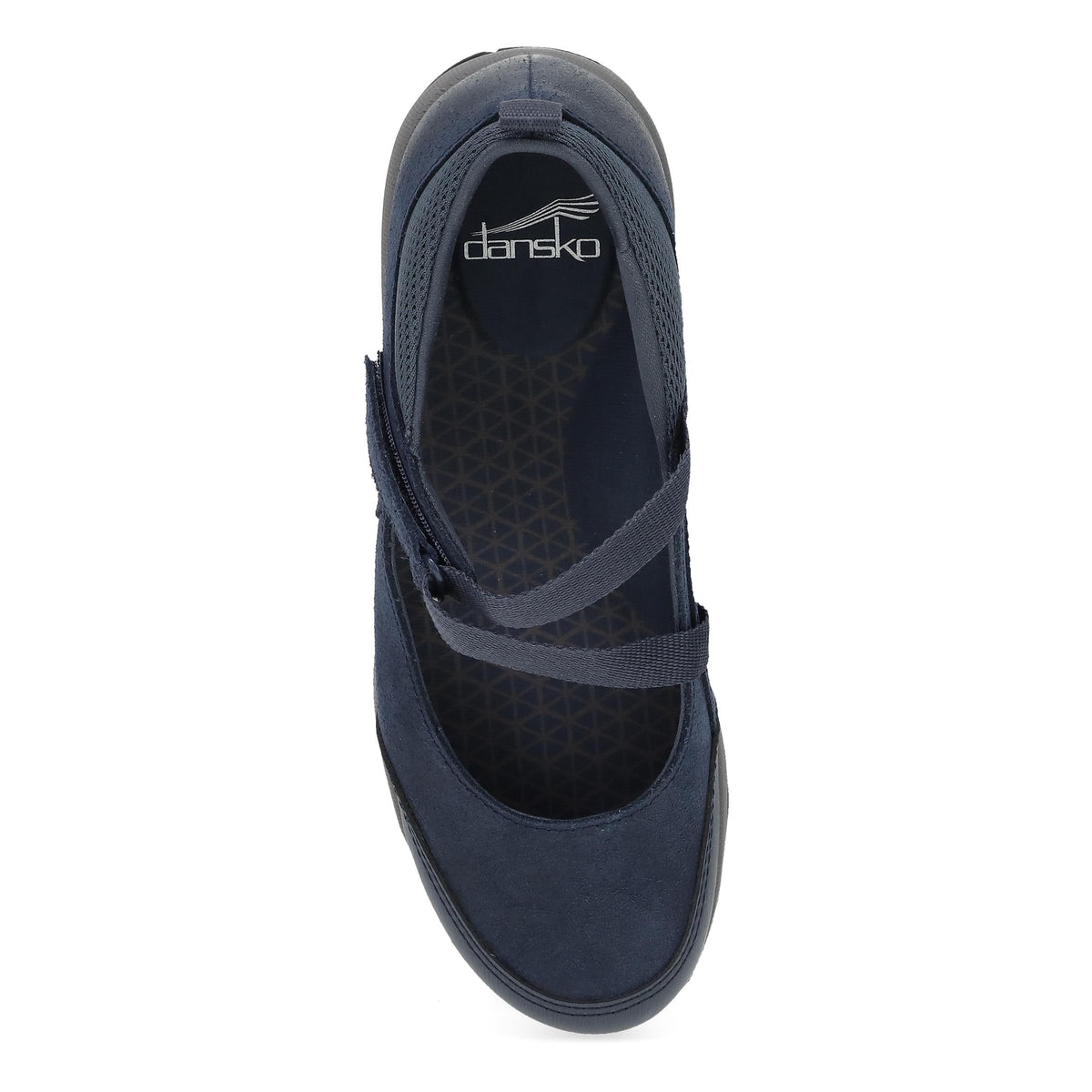 Primrose Navy Burnished Suede | Dansko Best Seller