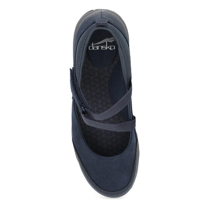 Primrose Navy Burnished Suede | Dansko Best Seller