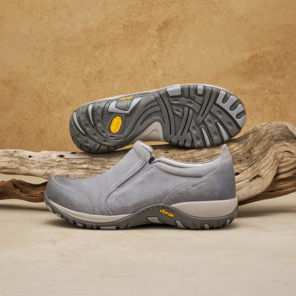 Pippy Grey Waterproof Burnished Suede | Dansko Great Value