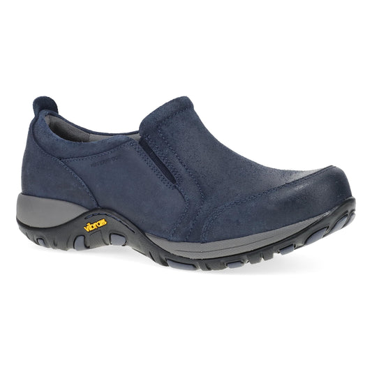 Pippy Navy Waterproof Suede | Dansko Featured