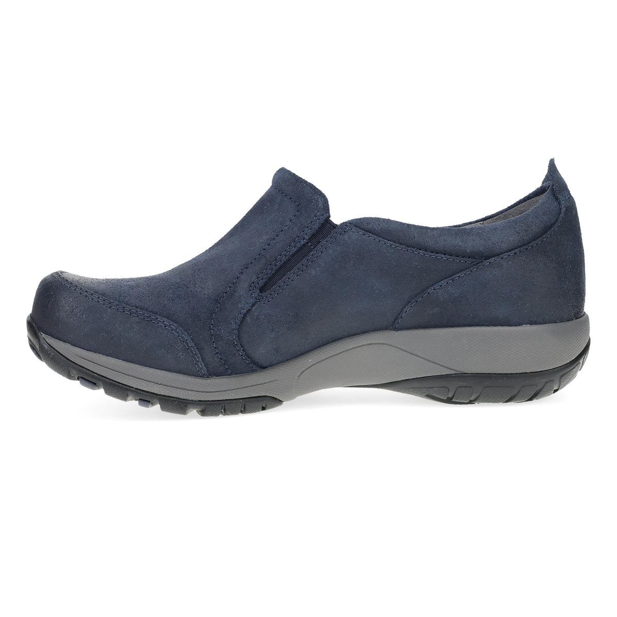 Pippy Navy Waterproof Suede | Dansko Featured