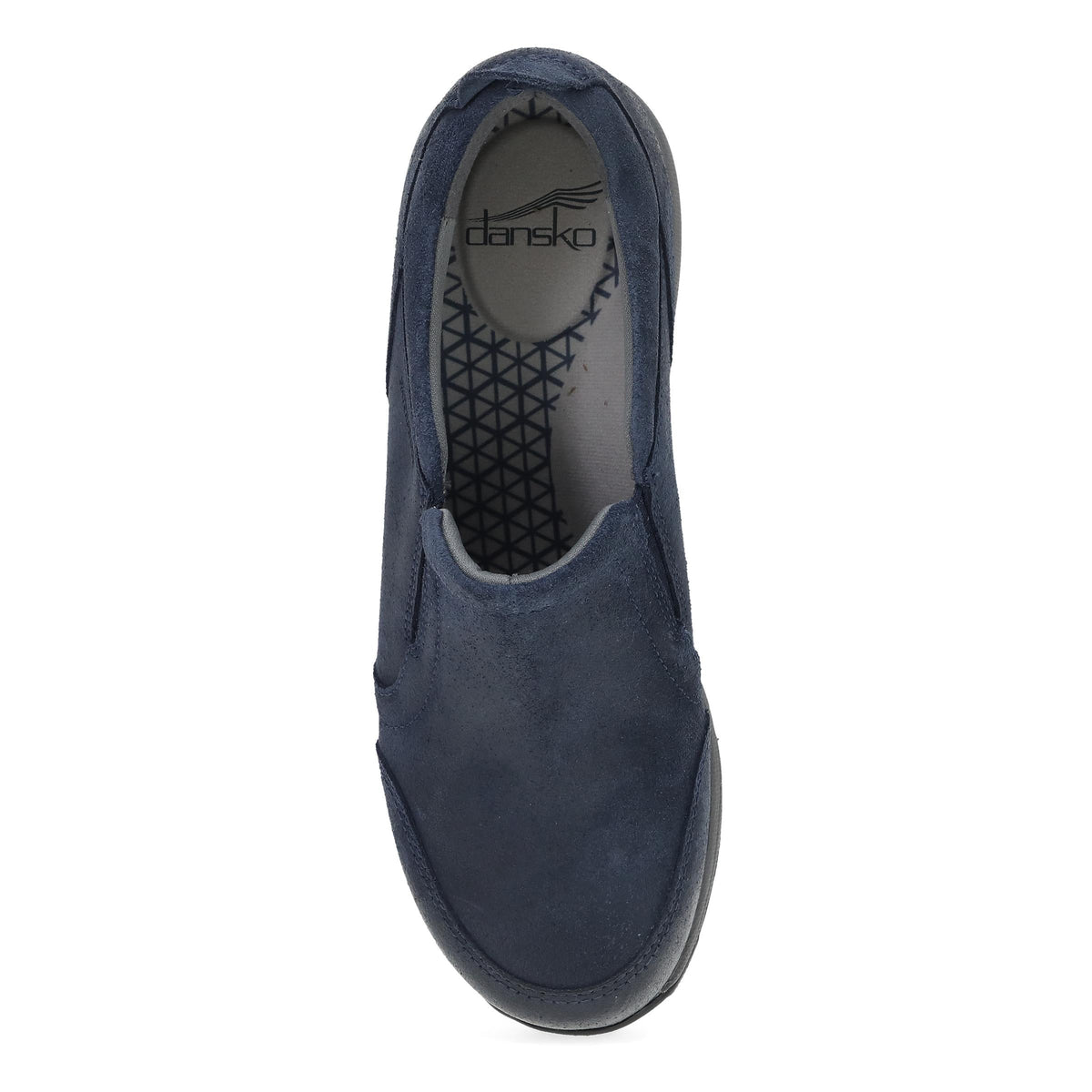 Pippy Navy Waterproof Suede | Dansko Featured