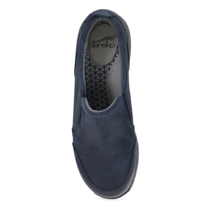 Pippy Navy Waterproof Suede | Dansko Featured