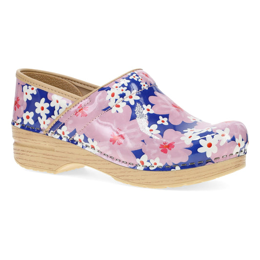 Wide Pro Pink Bloom Patent | Dansko Essential