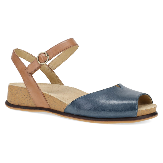 Cass Blue/Tan Leather | Dansko Customer Favorite