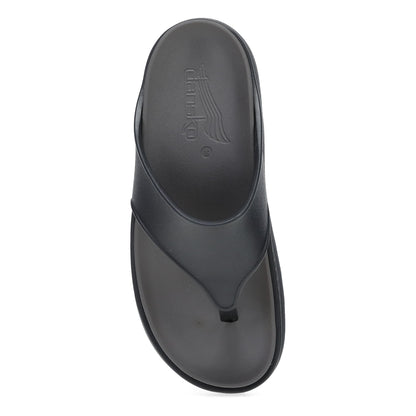 Devyn Thong Black Molded | Dansko Smart Buy