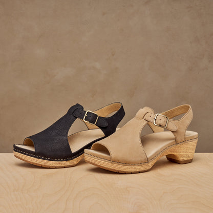 Laverne Black Milled Nubuck | Dansko Signature