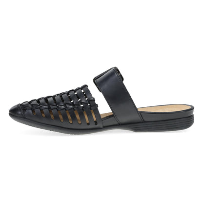 Leilani Black Burnished Nappa | Dansko Discount
