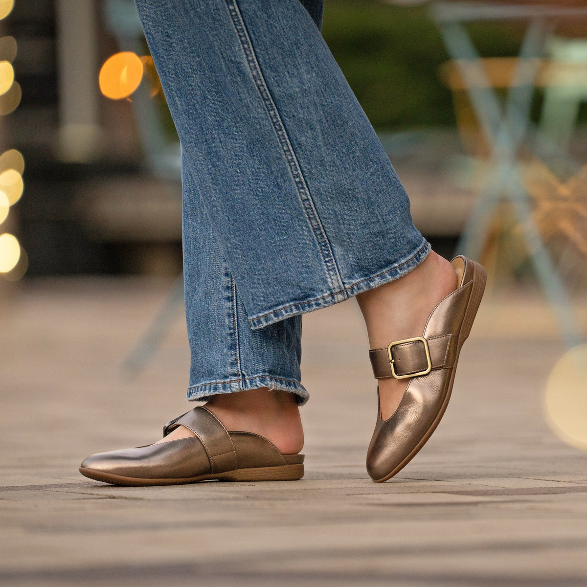 Lotus Dark Gold Metallic | Dansko Sale